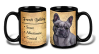 French Bulldog Blue Mug Coffee Cup