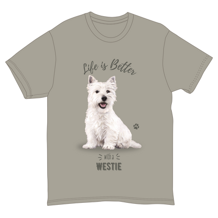 Westie Dog Tee Shirt Unisex