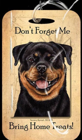 Travel in Style with Our Rottweiler Luggage Tag