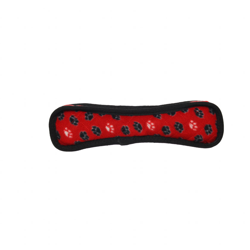 Tuffy Ultimate Bone - Red Paw, Durable, Squeaky Dog Toy