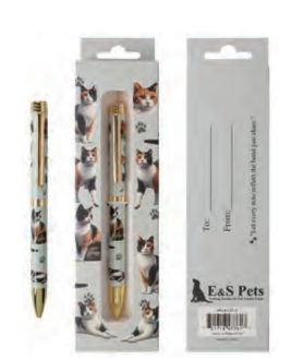 Calico Cat Ball Point Pen