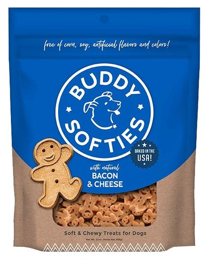 Buddy Biscuits Soft & Chewy 6oz Bacon and Cheese