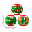KONG Holiday SqueakAir® Balls 6-pk Dog Toy Md