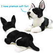 Plush Boston Terrier Baxter The Boston Terrier Stuffed Animal Plush