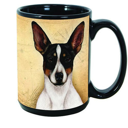 Rat Terrier Tri Cropped Mug Coffee Cup