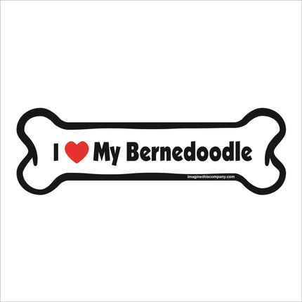 Bernedoodle Bone Magnet