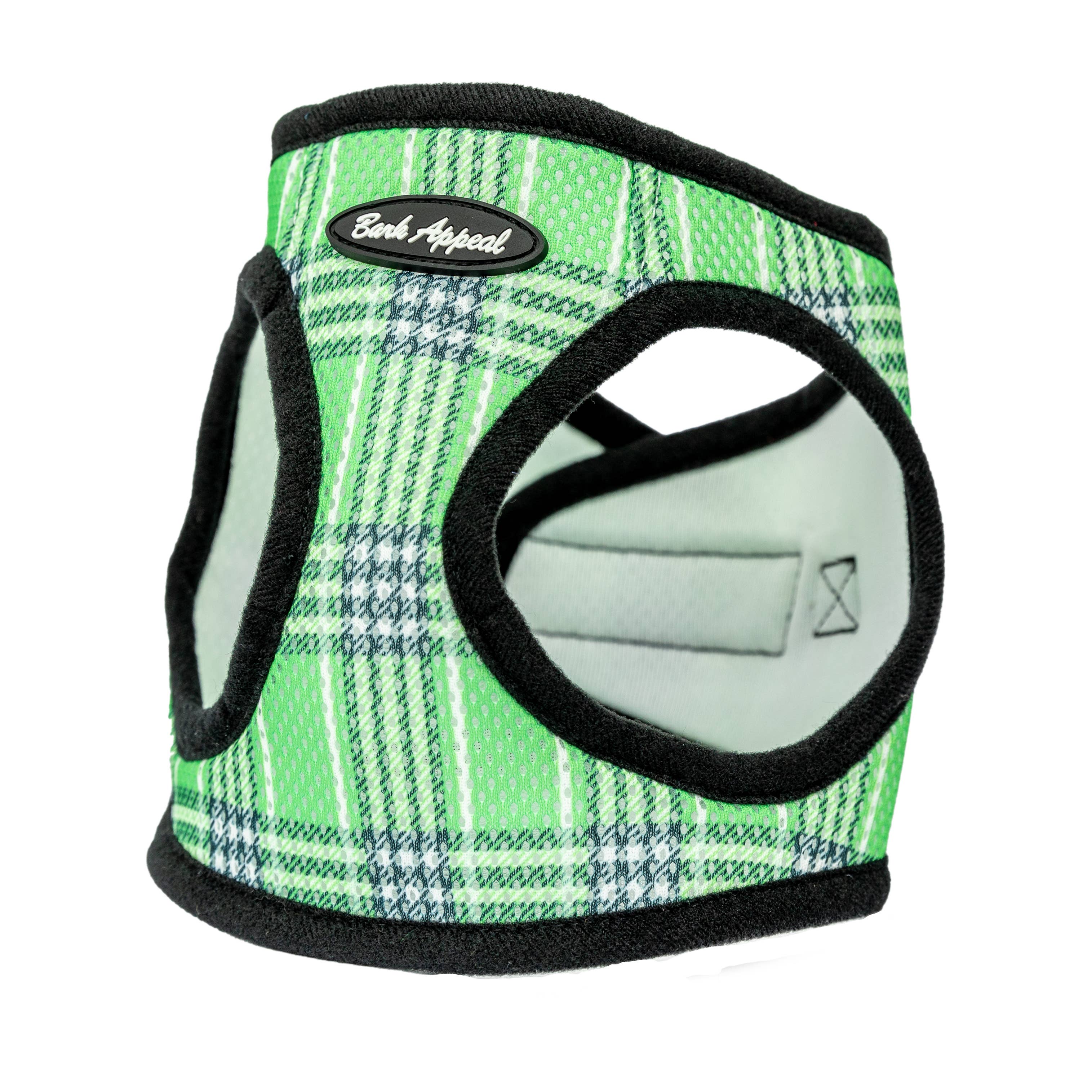 Plaid Mesh Step in Harness