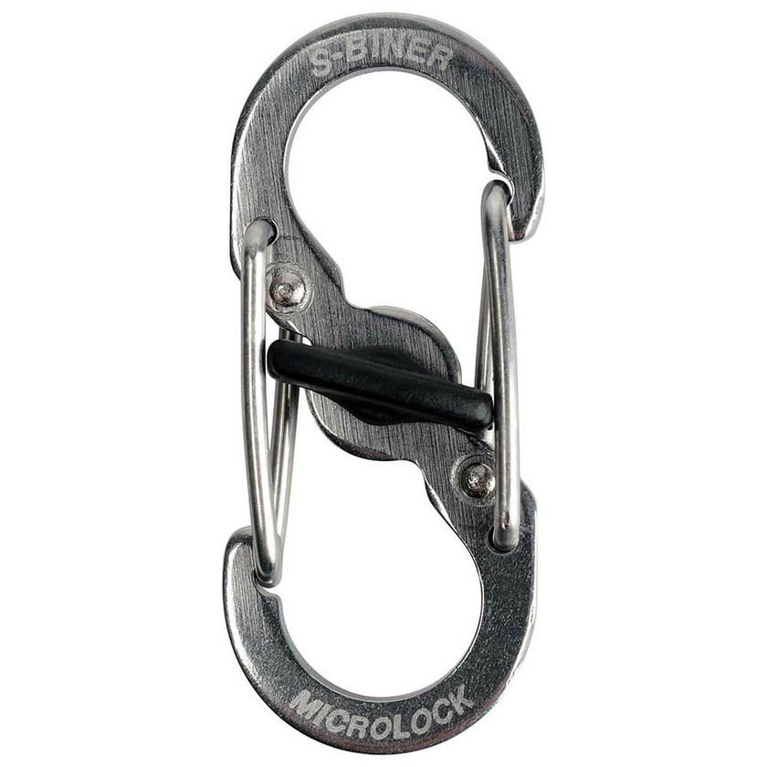 Nite Ize S-Biner TagLock Stainless Steel Stainless