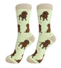 Red Dachshund Dog Socks - Unisex