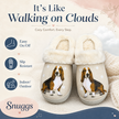 Boston Terrier Dog Pet Lovers Comfy Snuggs Slippers