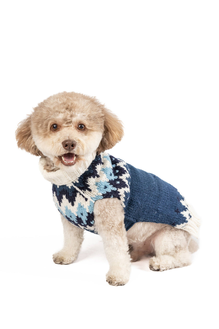 Midnight Ski Bum Dog Pet Sweater