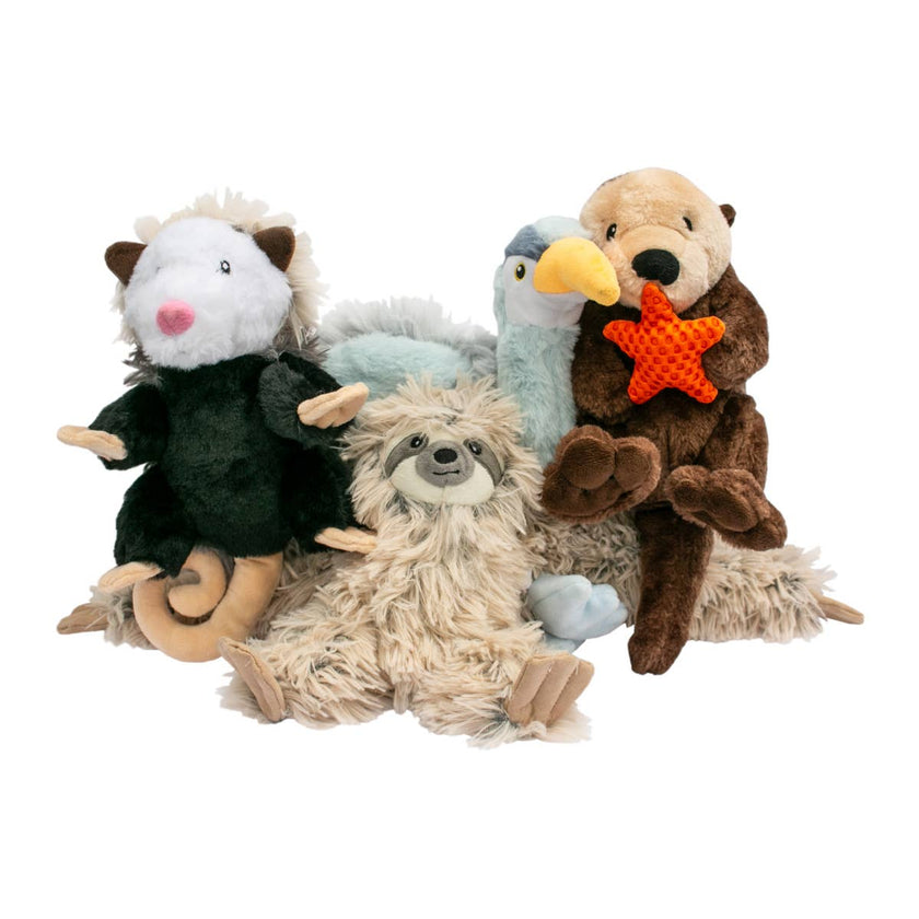 Dog Toy Possum Rope Body Plush Toy