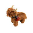 Dog Toy Highland Cow 12