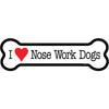 Nose Work Dog - Bone Shaped Magnet