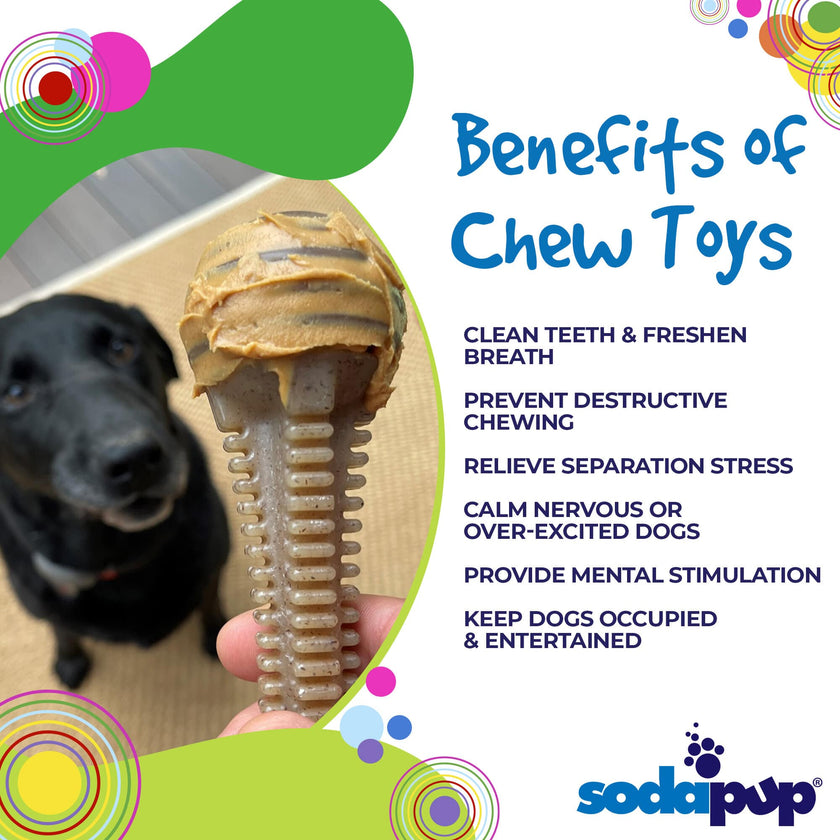 Dog Toy SP Honey Bone Dental Tower Ultra Durable Nylon Dog Chew Toy