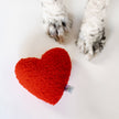 Valentine's Plush Red Heart Valentine's Day Dog Toy