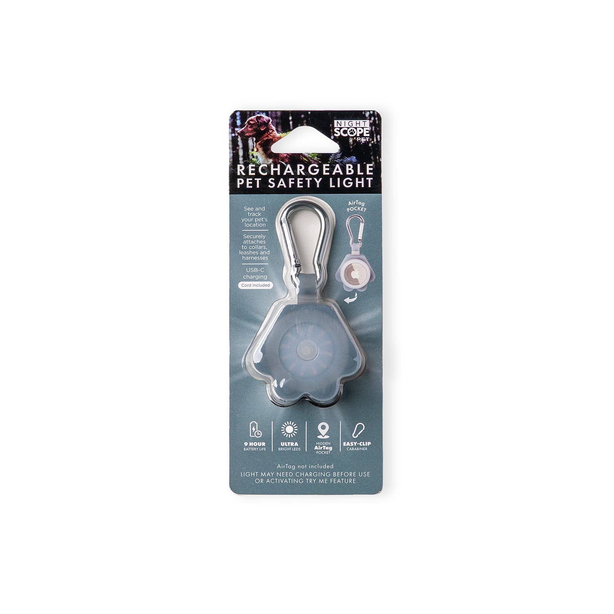 Pet Light LED Night Scope Rechargeable Pet Light for Collar or Harness