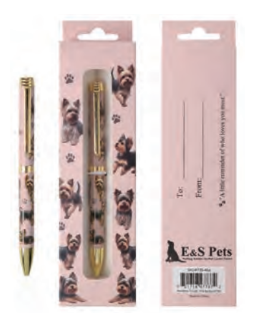Yorkie Puppy Cut Ball Point Pen
