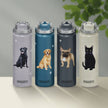 Chocolate Labrador Stainless Steel Water Bottle 24 Oz. Serengeti