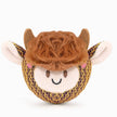 Dog Toy Highland Cow Dog Floating Ball Toy