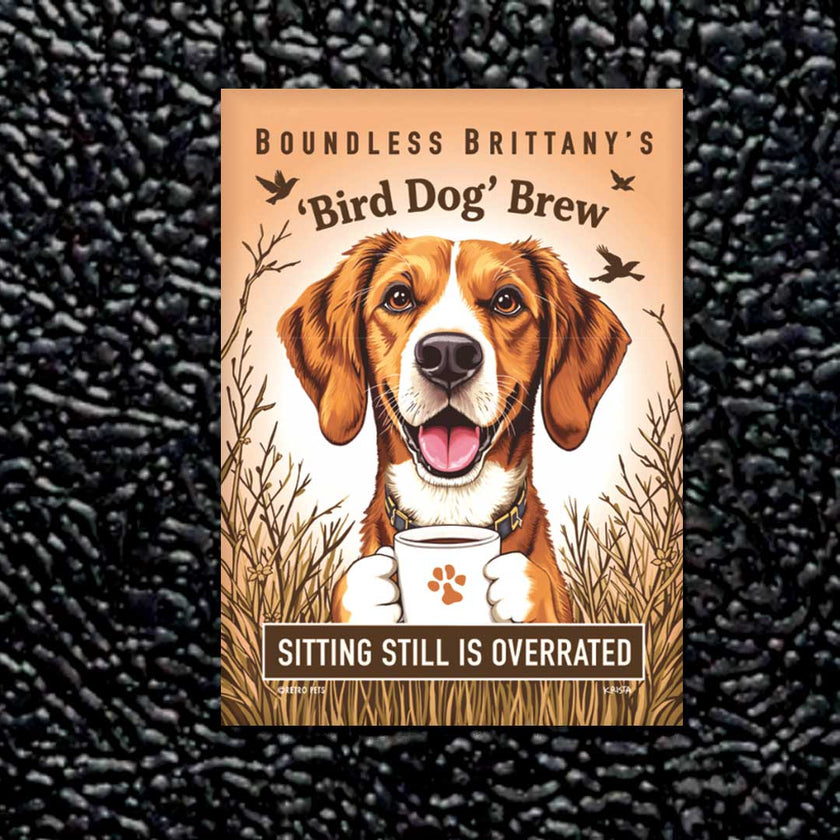 Brittany 'Boundless Brittany Bird Dog Brew Magnets