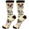 Bulldog Dog Socks Unisex