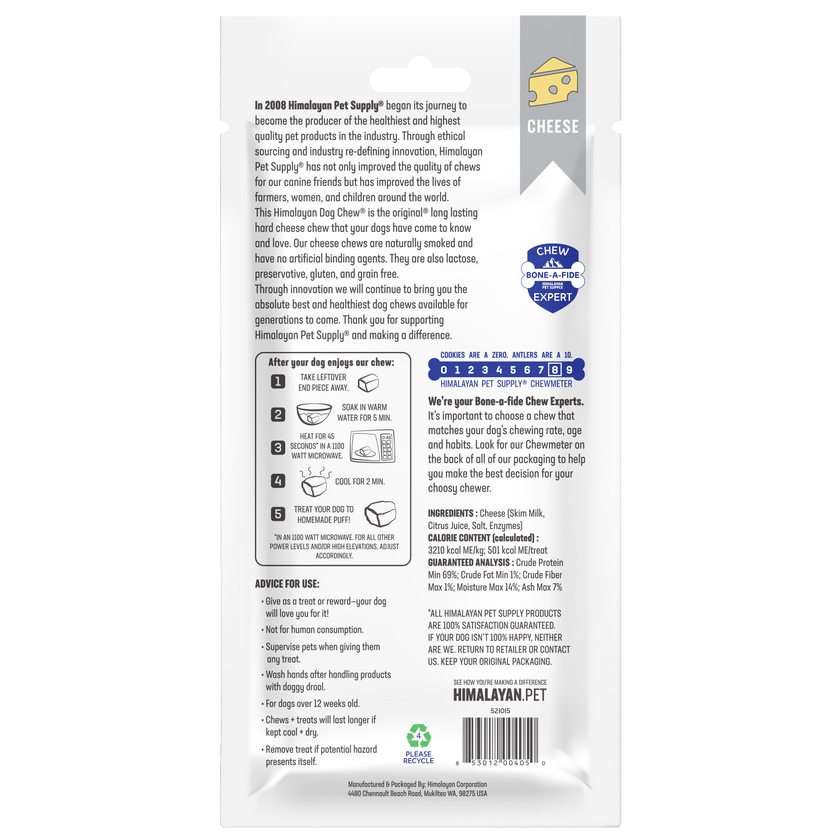 Himalayan Dog Chew Cheese XL
