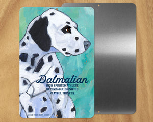 Dalmatian -UD Metal Sign