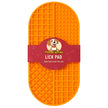 Oval Silicone Lick Pad with Suction Cups