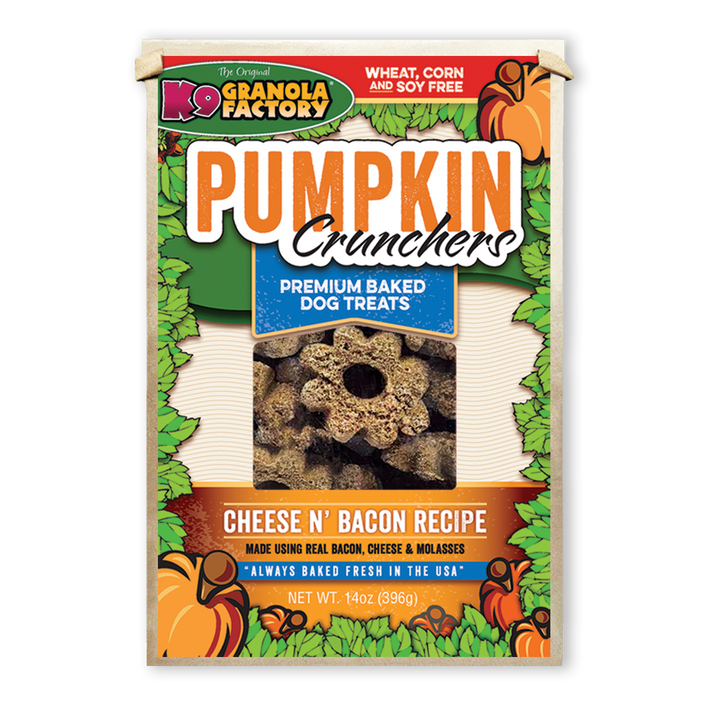 Pumpkin Crunchers Cheese N' Bacon 14oz