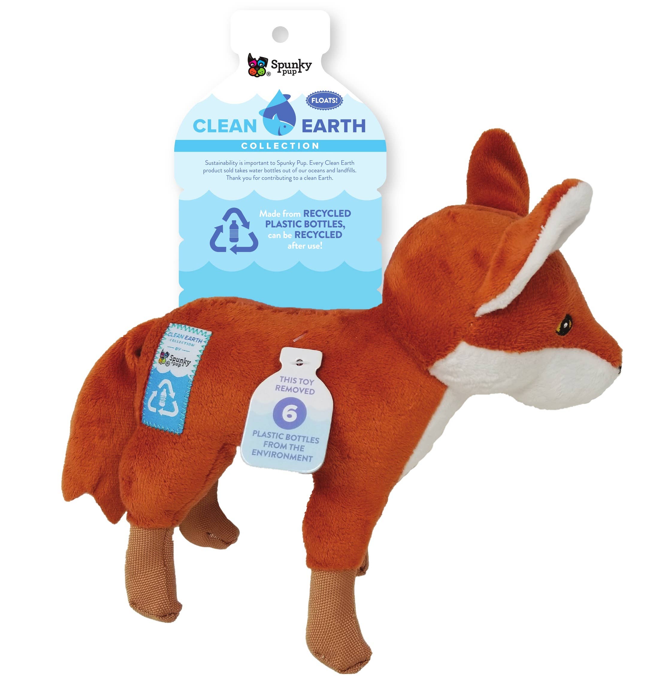 Clean Earth Recycled Plush Toys - 100% Sustainable