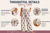 Yorkie Pajama Bottoms Pet Lover Pajama Pants