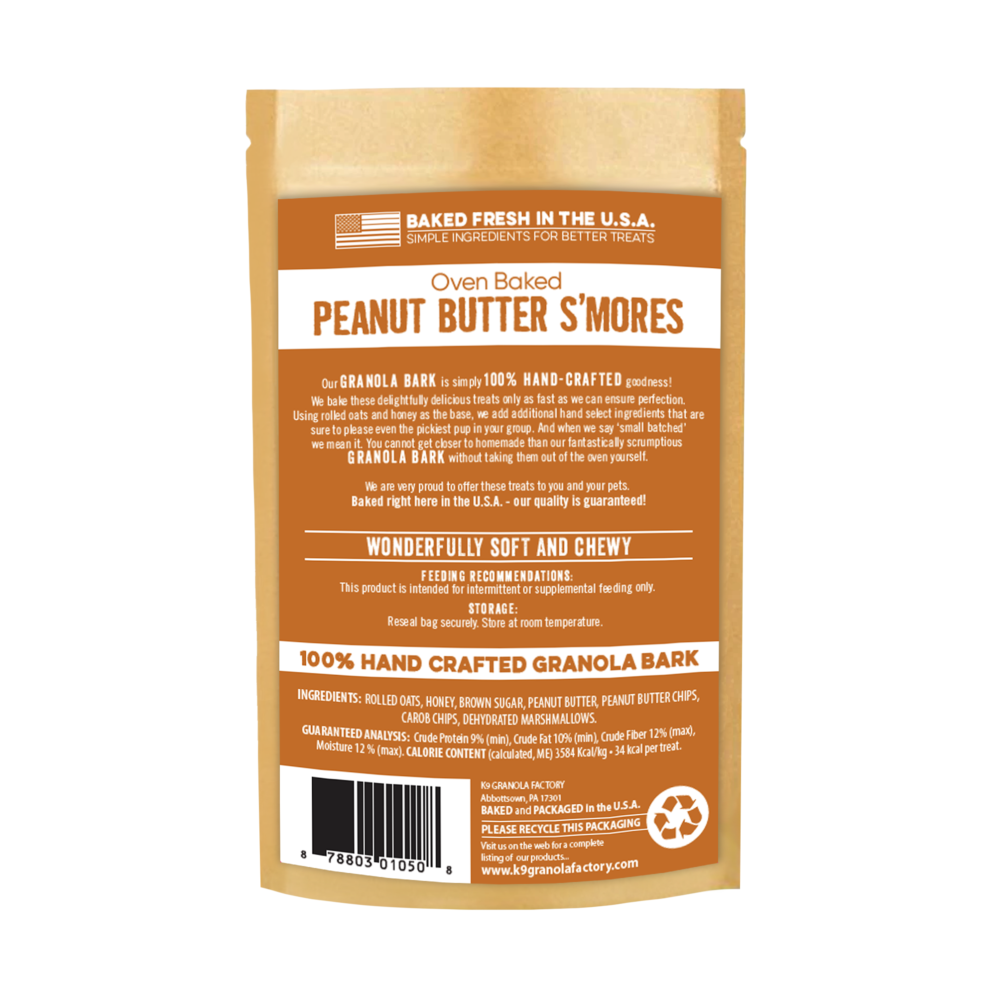 Granola BARK Peanut Butter S'mores 10oz