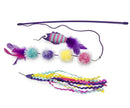 ThoozyPet Sea Life Interchangeable Teaser Cat Toy