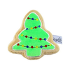 Christmas Tree Sugar Cookie Plush Dog Toy