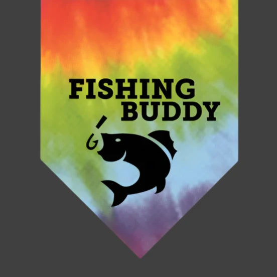 Fishing Buddy Dog Bandana