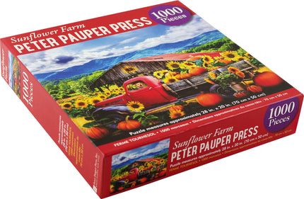 Sunflower Farm 1000 Piece Jigsaw Puzzle