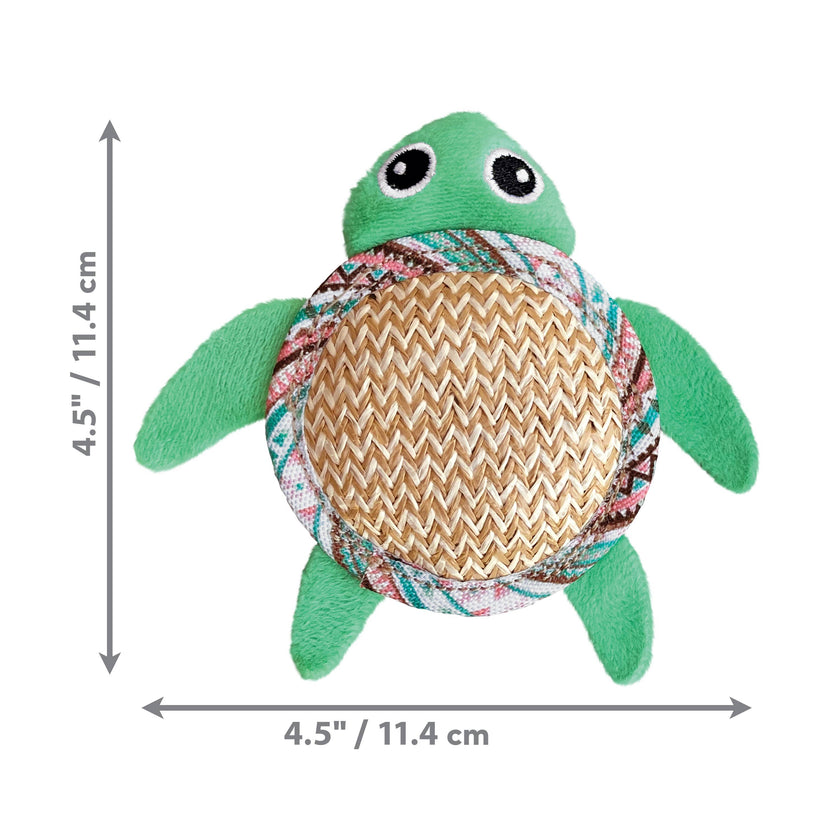 Cat Toy Lobster and Turtle KONG® Tropics Pals Catnip Toy 2pk