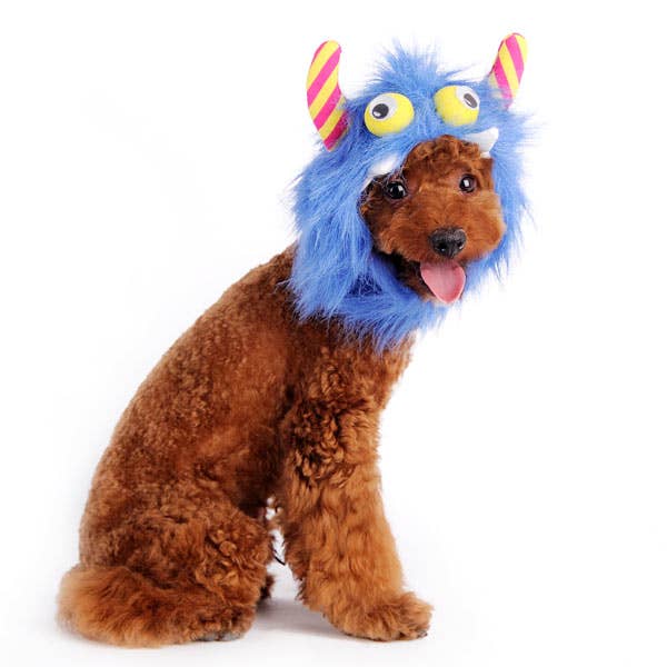 Furry Monster Dog or Cat Costume Hat