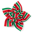 Holiday Stripe Flower