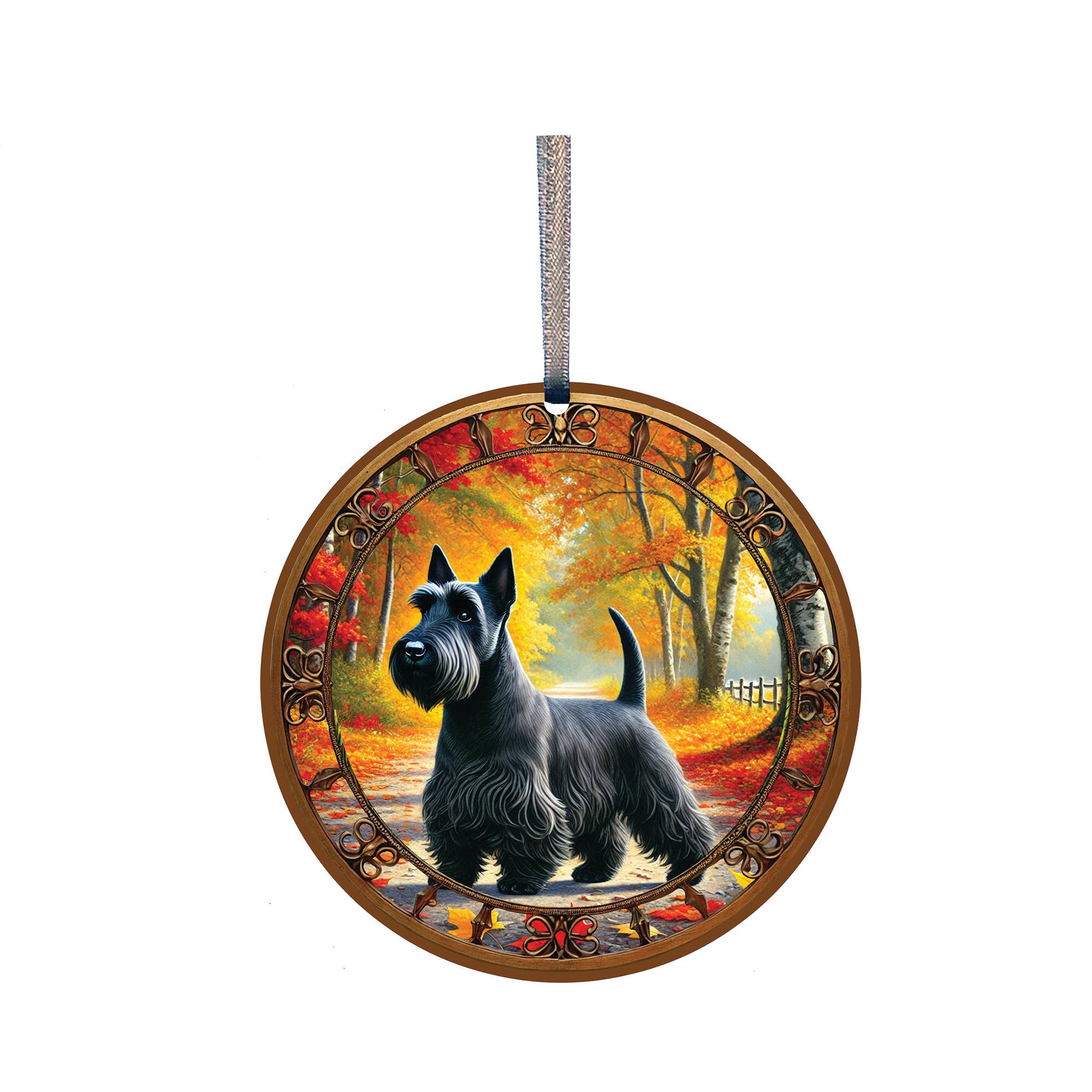 Scottish Terrier Acrylic Window Ornament