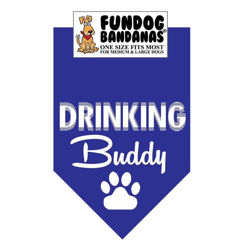 Drinking Buddy Dog Bandana
