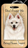 Travel in Style with Our American Eskimo Luggage Tag