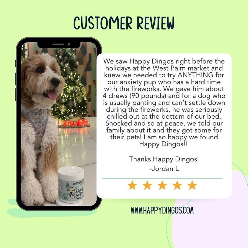 Mellow Fellow - Calming Supplement for Dogs - 120 Chew