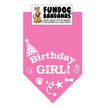 Birthday Girl Dog Bandana