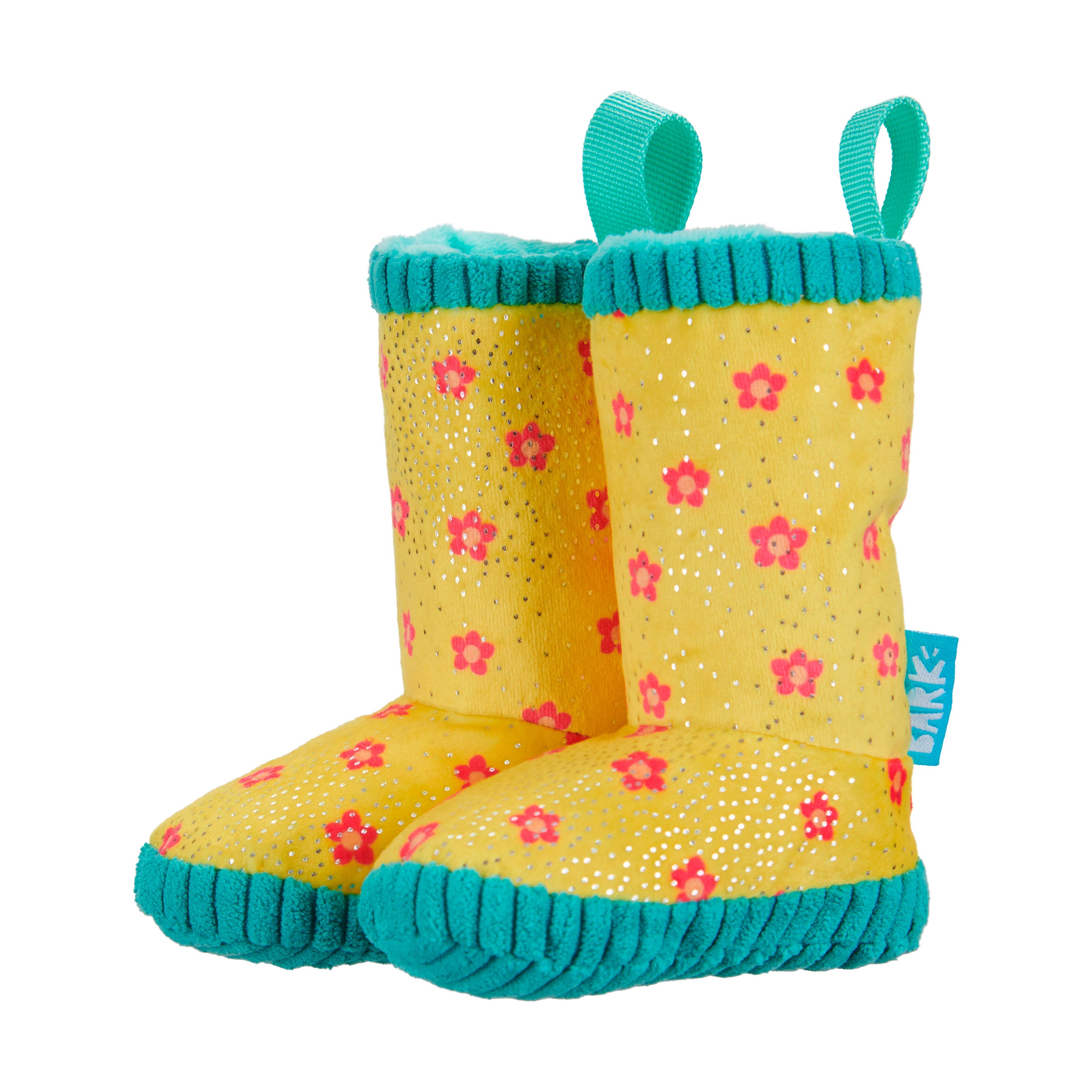 Dog Toy Rain Boots BARK Smelly Wellies Plush Toy