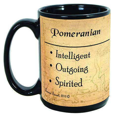 Pomeranian Orange Mug Coffee Cup