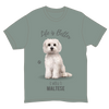 Maltese Dog Tee Shirt Unisex