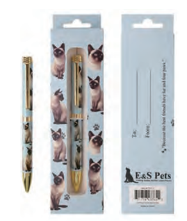 Siamese Cat Ball Point Pen