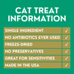 Cat Treat GivePet Purrfect Cast Freeze Dried Cat Treats